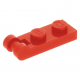 LEGO lapos elem 1×2 egyik végén fogantyúval, piros (60478)